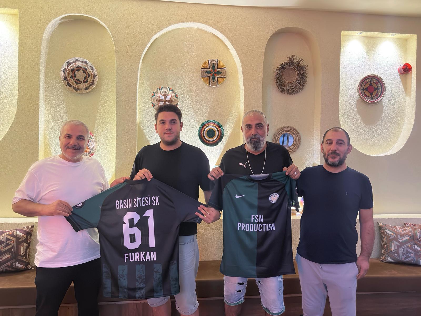 FSN Production Provides Jersey Support to Basın Sitesi Sports Club